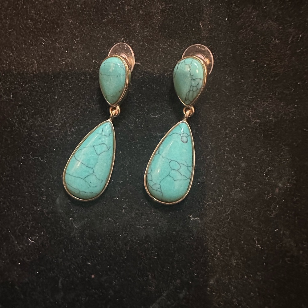 Turquoise Drop Earrings